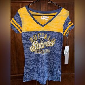 Buffalo NHL Sabres T Shirt Top Women’s NWT